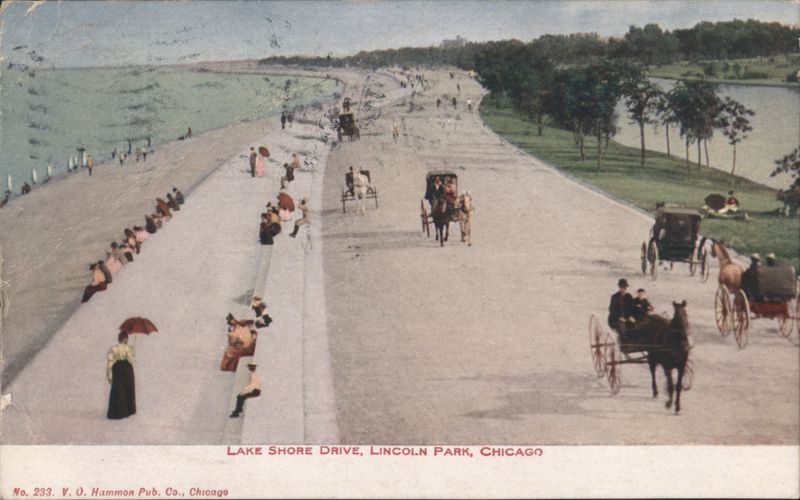 Lake Shore Drive, Lincoln Park, Chicago Illinois