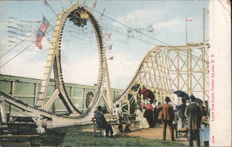 Loop the Loop Roller Coaster, Coney Island New York