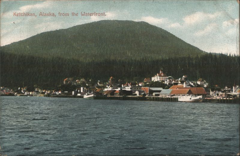 Ketchikan Waterfront View, Alaska