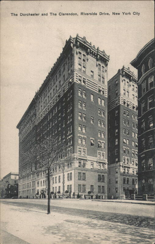 The Dorchester and The Clarendon, Riverside Drive New York City