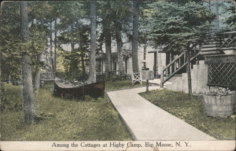 Cottages at Higby Camp, Big Moose, New York