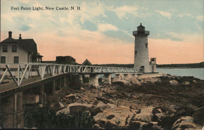 Fort Point Light, New Castle, New Hampshire