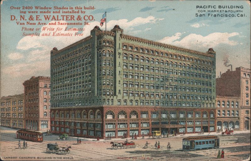 Pacific Building, Market and Fourth, San Francisco California