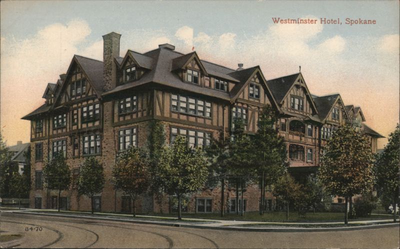 Westminster Hotel Building Exterior Spokane Washington