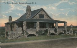 The Stone Cottage, Hampton Beach, New Hampshire Postcard
