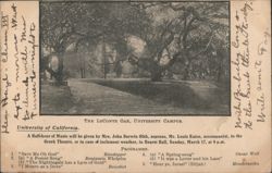 LeConte Oak, University of California Campus Postcard