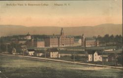 Bird's-Eye-View, St. Bonaventure College Postcard