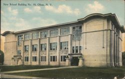 New School Building No. 10 Postcard