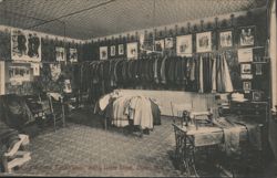 Tony Salvan Tailor Shop Interior, 146 1/2 Union Street Postcard
