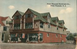 Point Pleasant Hardware Co. Building, New Jersey Postcard
