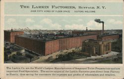 Larkin Factories, Buffalo, New York Postcard