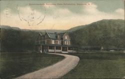 Superintendents Residence, State Reformatory, Napanoch, NY Postcard