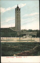Water Works Tower, Brooklyn, New York Postcard