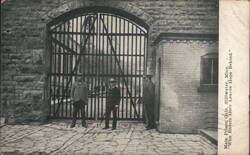 Main Prison Gate, Stillwater, Minnesota Postcard