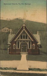 Episcopal Church, Hot Springs, Virginia Postcard