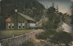 Electric Power House, Napanoch, New York Postcard