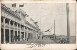 Steeplechase Park Boardwalk, Rockaway Beach Postcard
