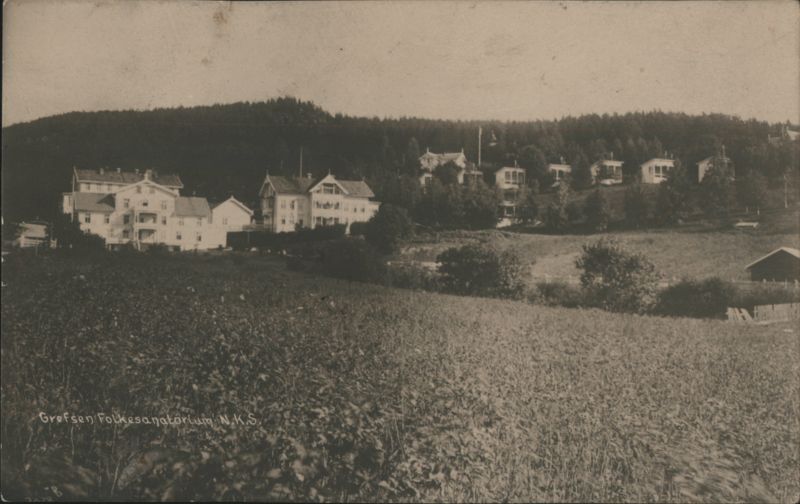 Grefsen Folkesanatorium N.K.S. Building View Oslo Norway
