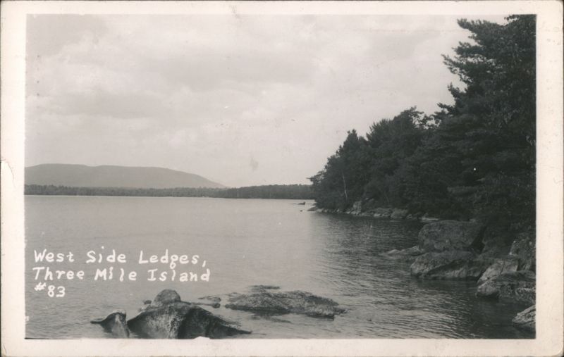West Side Ledges, Three Mile Island Lake Winnipesaukee New Hampshire