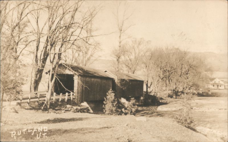 Covered Bridge in Rutland, Vermont