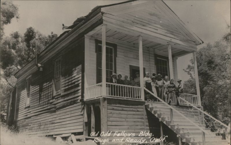 Old Odd Fellows Building, Rough and Ready, California