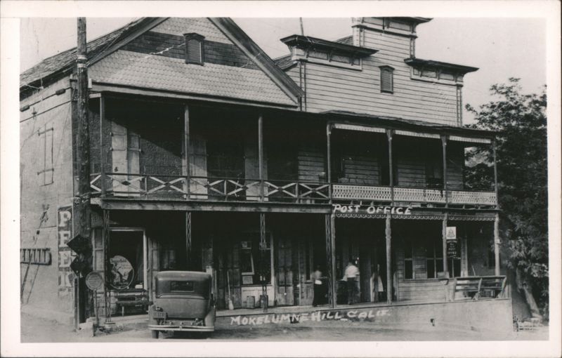 Post Office Building in Mokelumne Hill, California