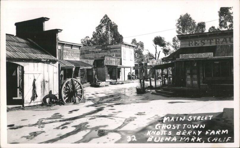 Main Street, Ghost Town at Knott's Berry Farm Buena Park California