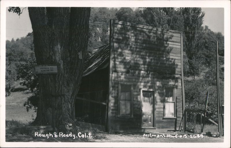 Historical Site Slave Girl Tree, Rough and Ready California