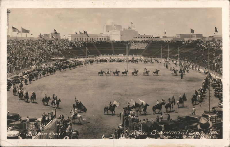 Cotton Bowl, Texas Centennial Exposition Dallas