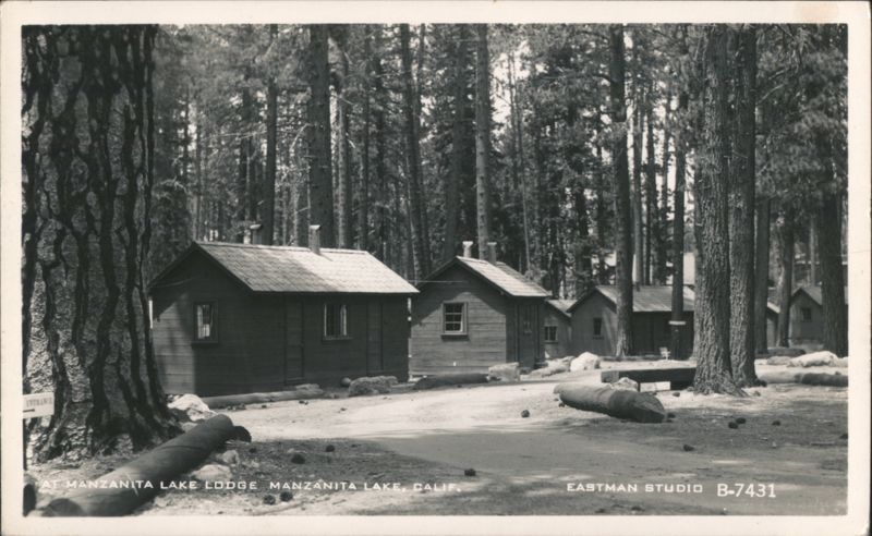 Manzanita Lake Lodge Cabins, Lassen Volcanic National Park California