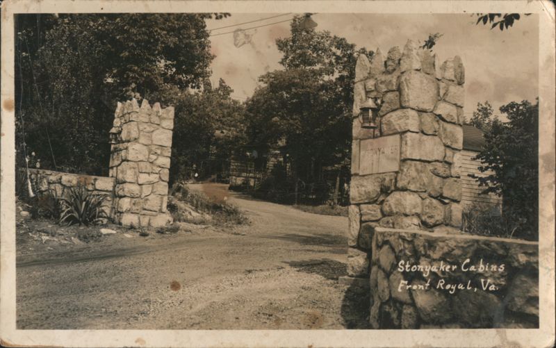 Stonyaker Cabins Entrance, Front Royal, Virginia