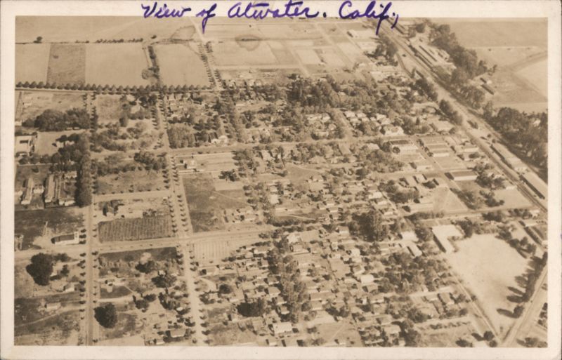 Aerial View of Atwater, California