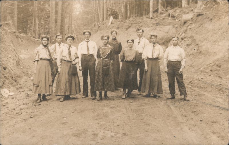 Quinault Tribe at Longmire Springs, Mt. Tacoma Washington