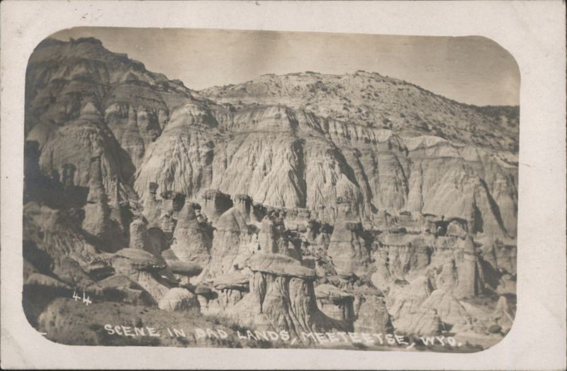 Bad Lands Landscape, Meeteetse, Wyoming