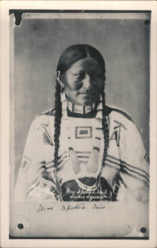 Mrs. Spotted Tail, Sioux Native American Woman Bell