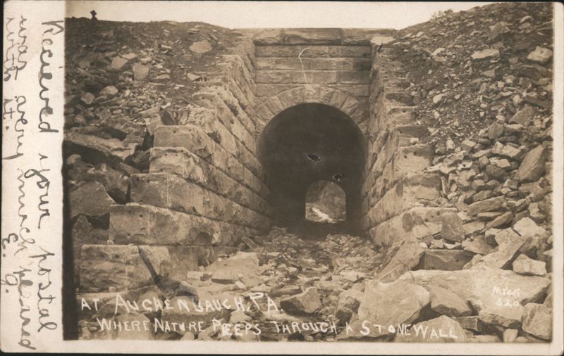 Stone Arch Tunnel at Auchenbauch, Pennsylvania