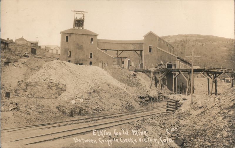 Elkton Gold Mine, Cripple Creek and Victor Colorado