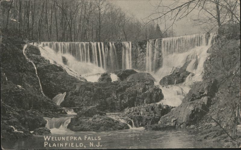 Welunepka Falls, Plainfield, New Jersey