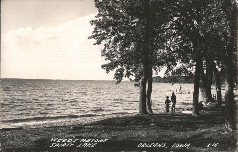Weeds Resort on Spirit Lake Orleans Iowa