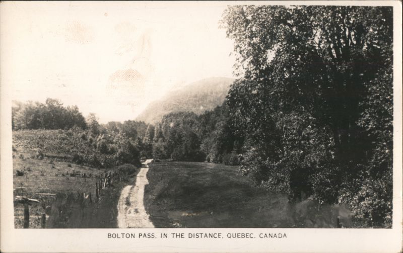 Bolton Pass in the Distance QC Canada Quebec