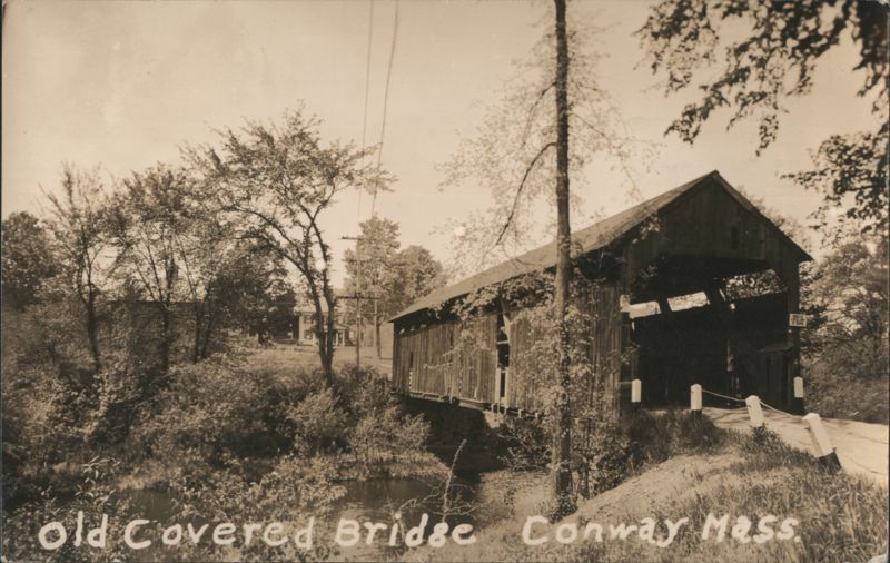Old Covered Bridge, Conway, Massachusetts
