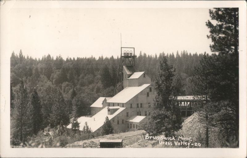Brunswick Mine, Grass Valley, California