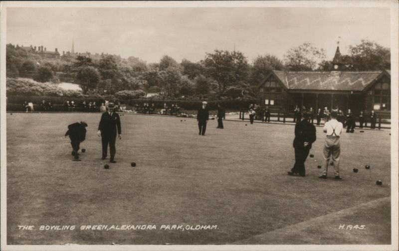 Bowling Green, Alexandra Park, Oldham United Kingdom