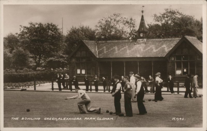 Bowling Green, Alexandra Park, Oldham United Kingdom