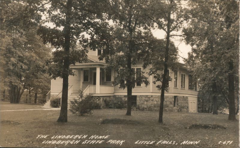 The Lindbergh Home, Lindbergh State Park Little Falls Minnesota
