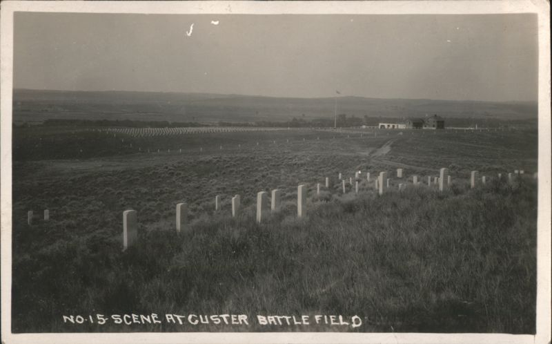 Custer Battlefield National Cemetery Crow Agency Montana