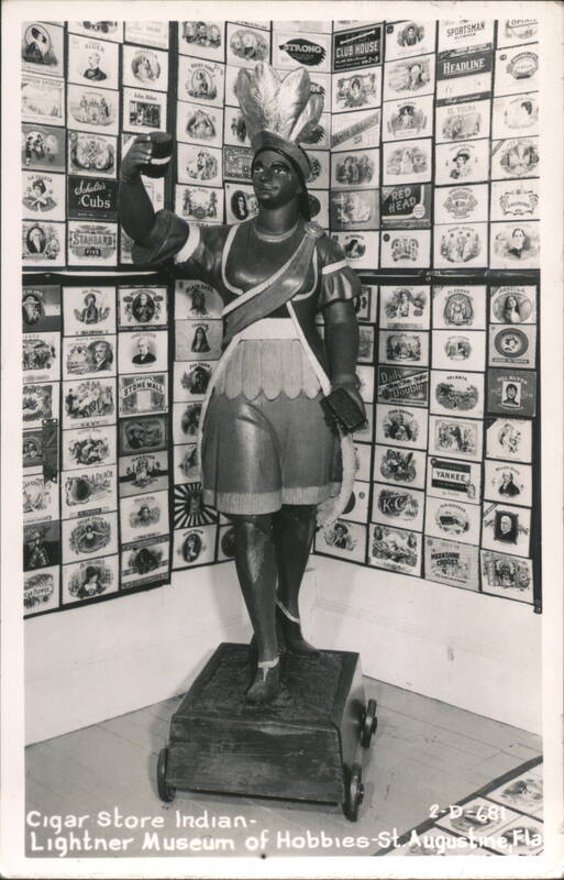 Cigar Store Indian, Lightner Museum of Hobbies St. Augustine Florida