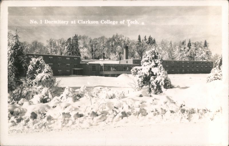 No. 1 Dormitory at Clarkson College of Technology Canton New York