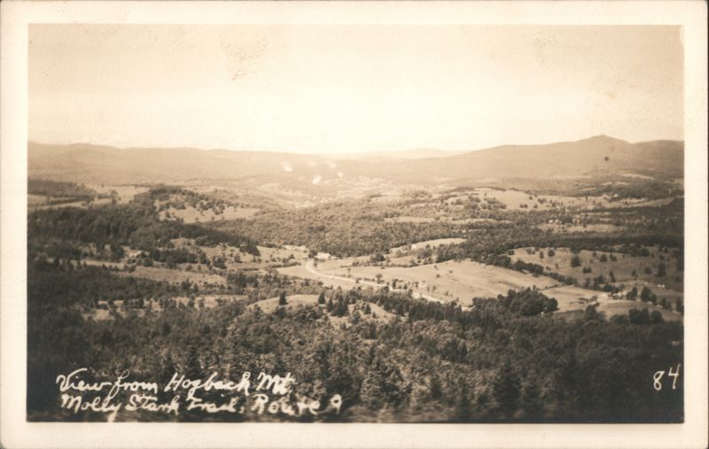 View from Hogback Mountain, Molly Stark Trail, Route 9 Marlboro Vermont