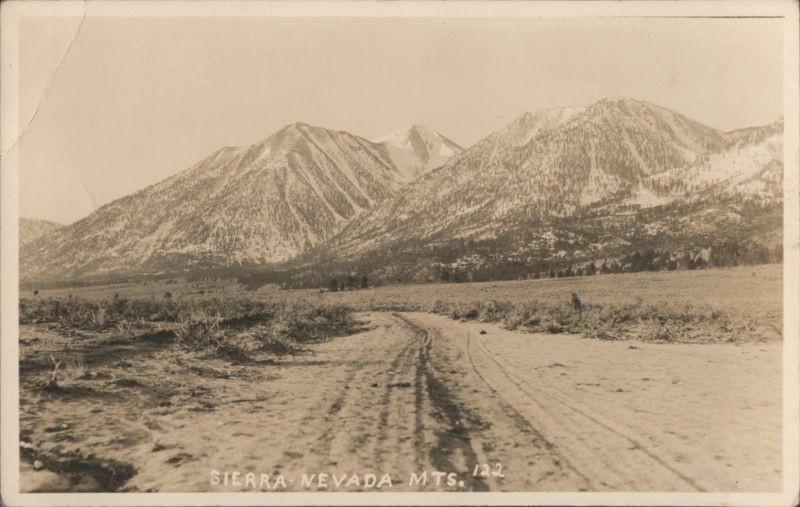 Sierra Nevada Mountains Landscape California